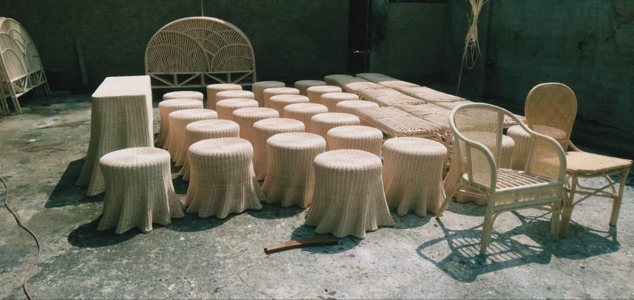 Rattan Workshop Display